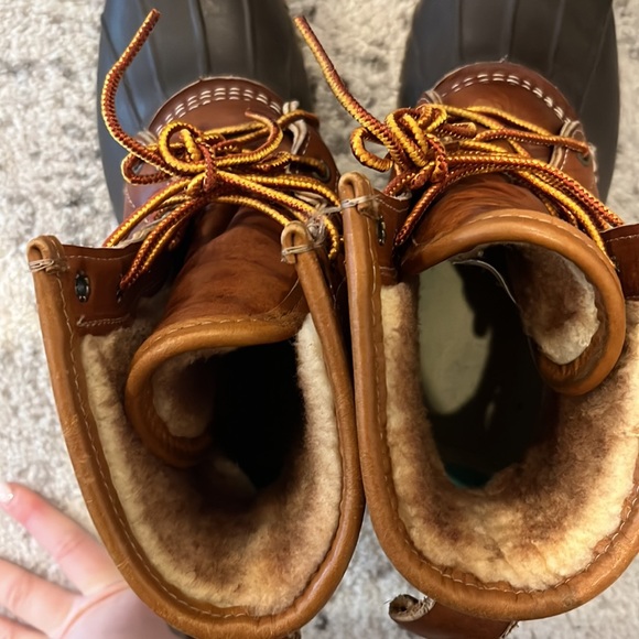 L.L. Bean Shoes Ll Bean Boots Shearling Lined Poshmark